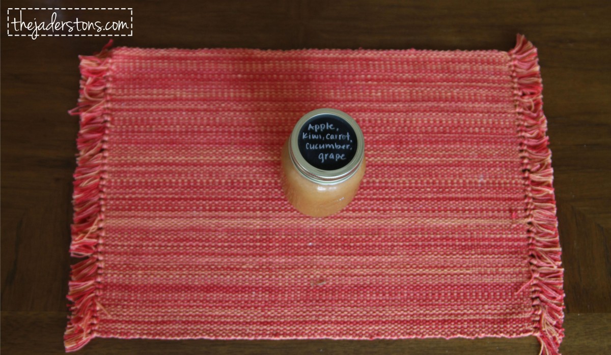 Chalkboard Mason Jar Lids