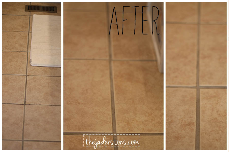 Cleaning Bathroom Grout