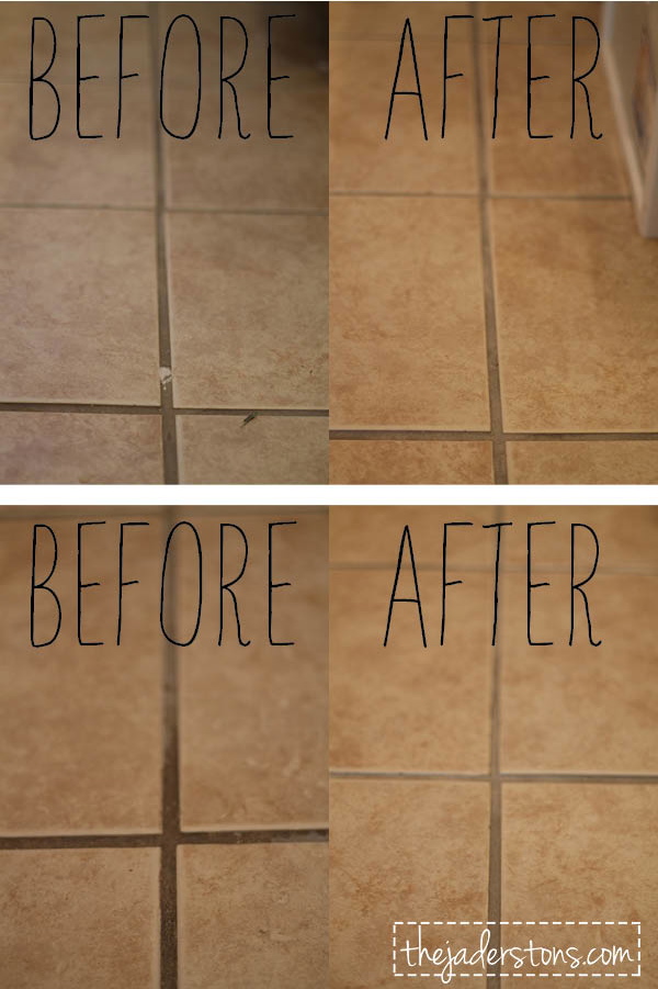 Cleaning Bathroom Grout